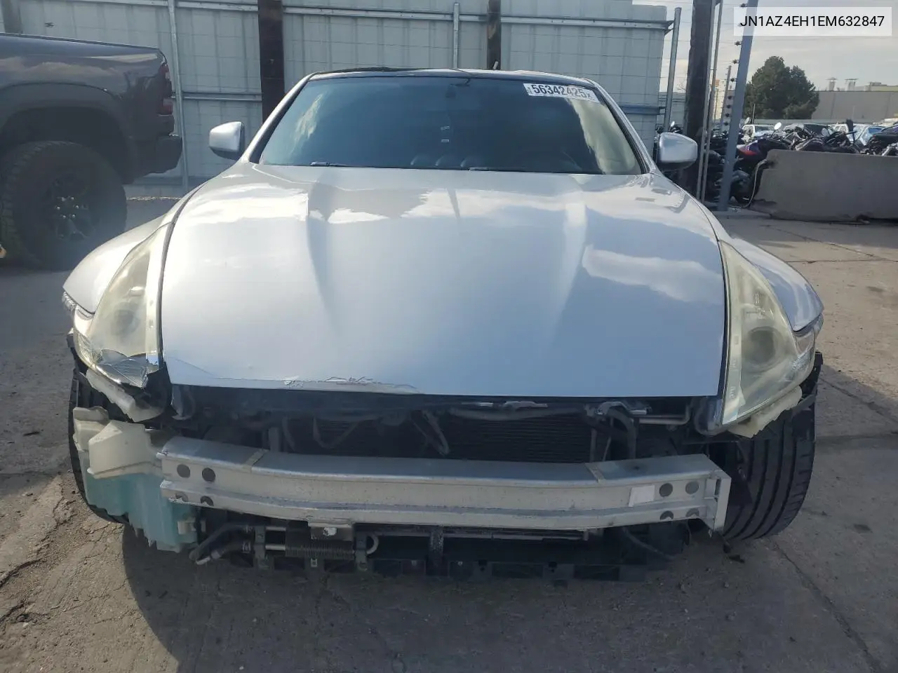 2014 Nissan 370Z Base VIN: JN1AZ4EH1EM632847 Lot: 56342425