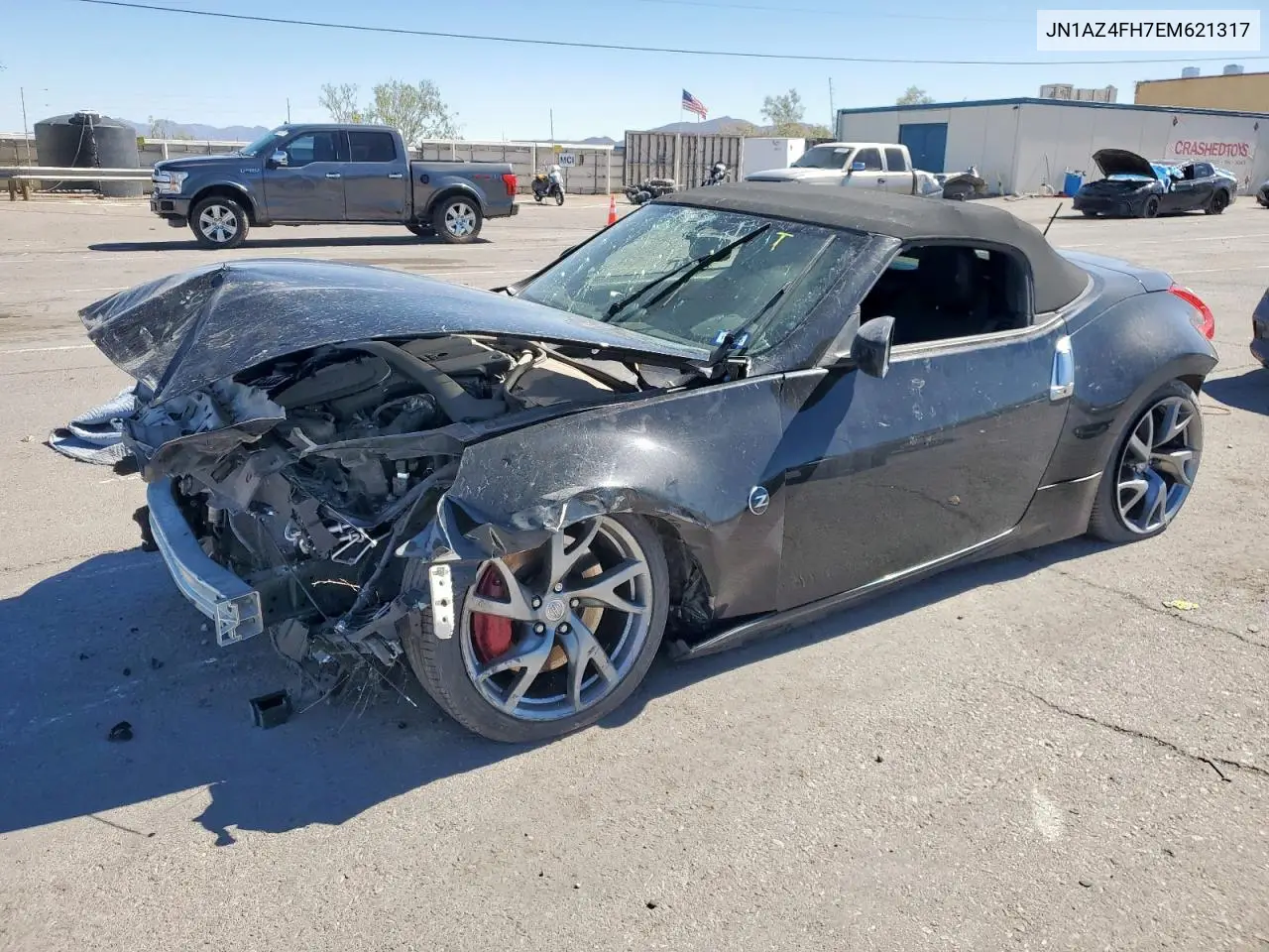 2014 Nissan 370Z Base VIN: JN1AZ4FH7EM621317 Lot: 59355125