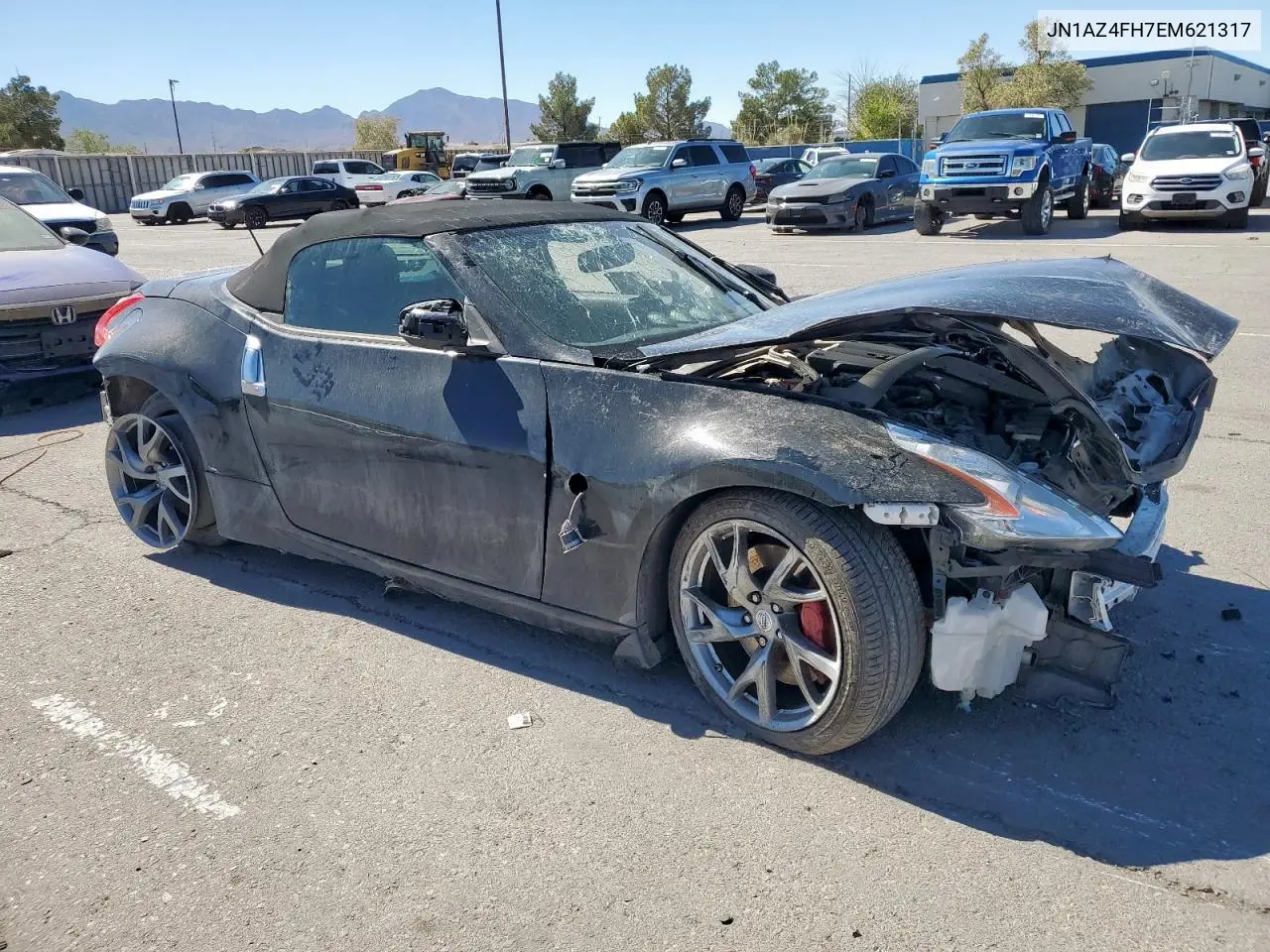 2014 Nissan 370Z Base VIN: JN1AZ4FH7EM621317 Lot: 59355125