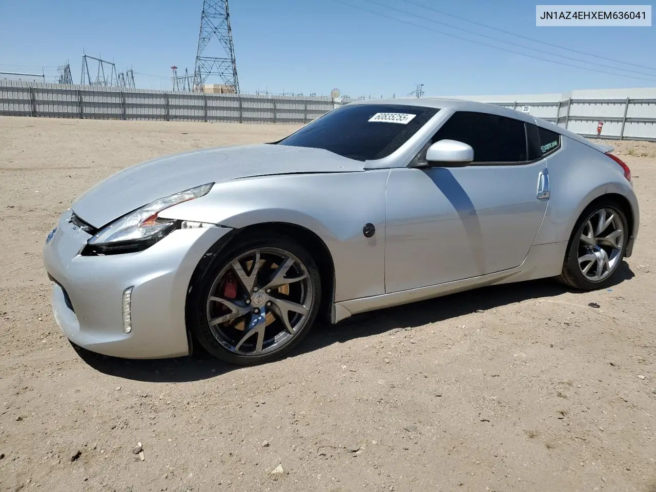 2014 Nissan 370Z Base VIN: JN1AZ4EHXEM636041 Lot: 60835255