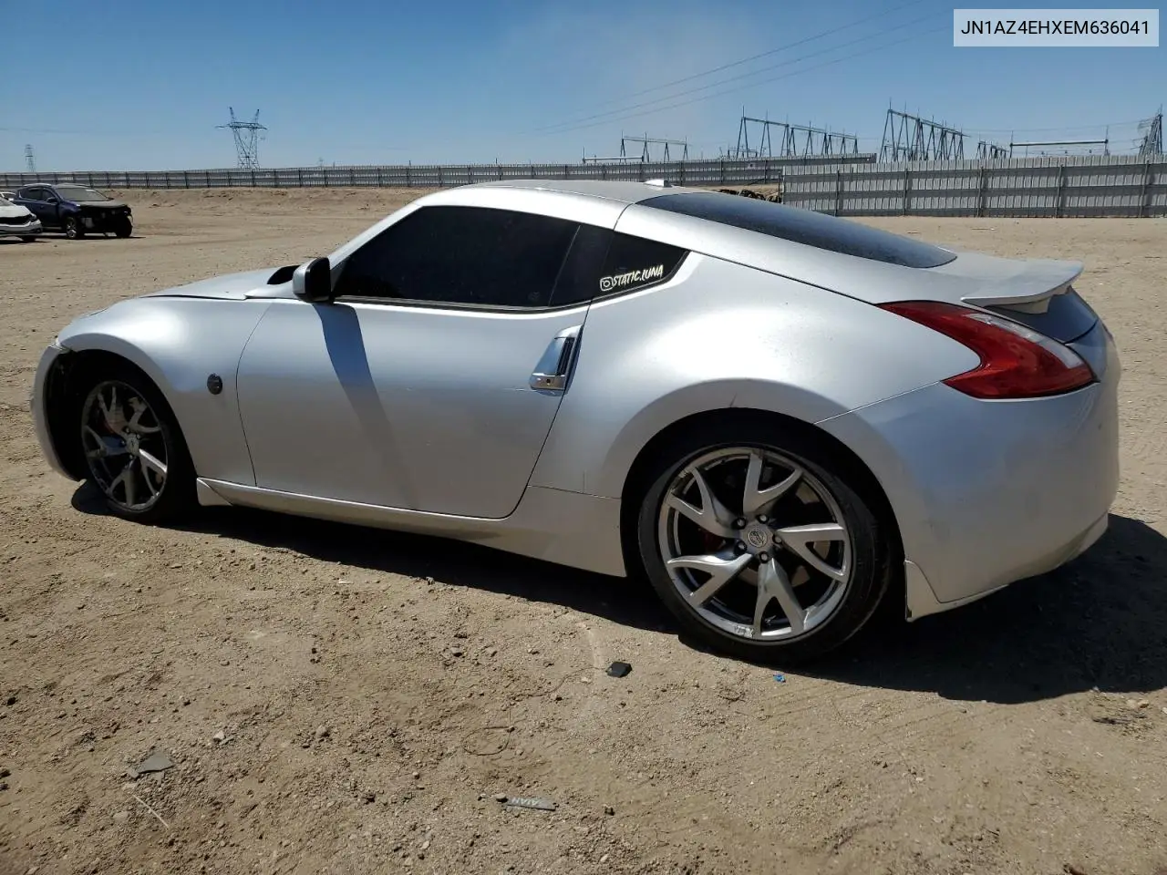 2014 Nissan 370Z Base VIN: JN1AZ4EHXEM636041 Lot: 60835255