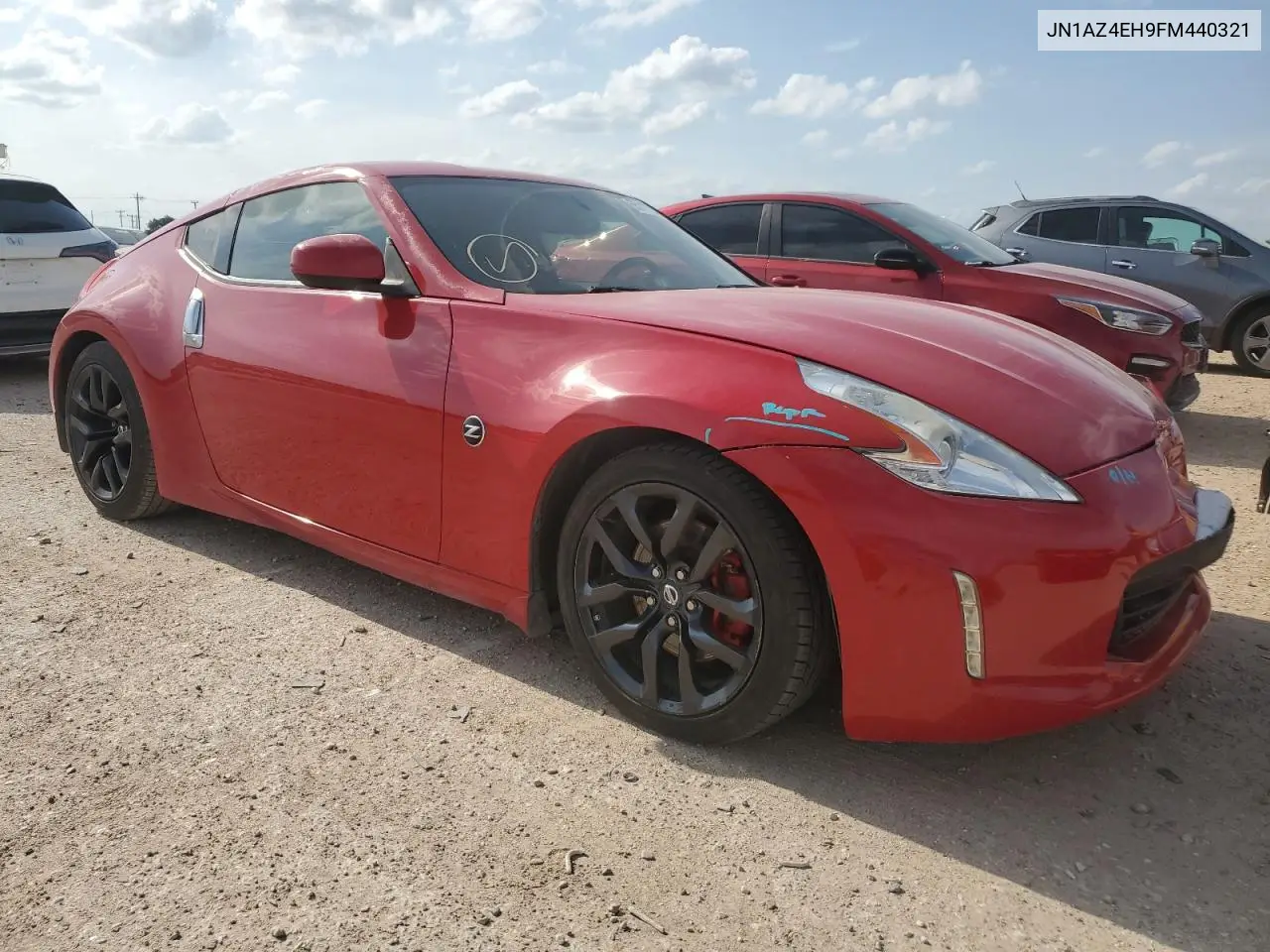 2015 Nissan 370Z Base VIN: JN1AZ4EH9FM440321 Lot: 55117755