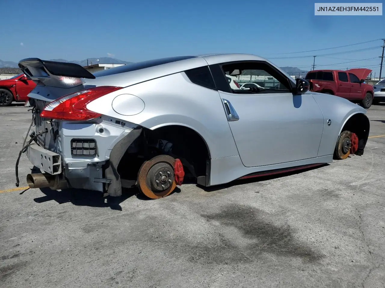 2015 Nissan 370Z Base VIN: JN1AZ4EH3FM442551 Lot: 56244905