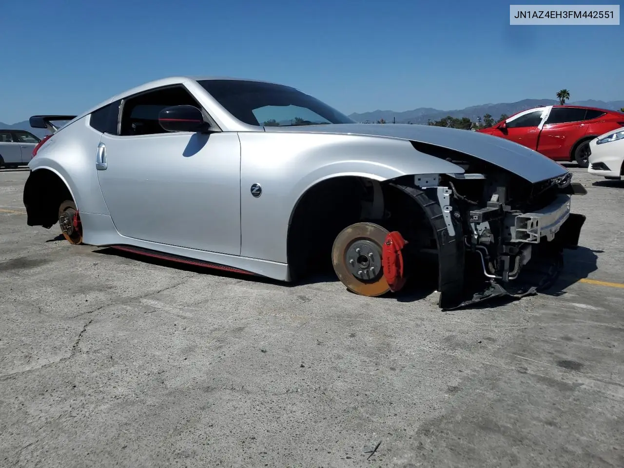 2015 Nissan 370Z Base VIN: JN1AZ4EH3FM442551 Lot: 56244905