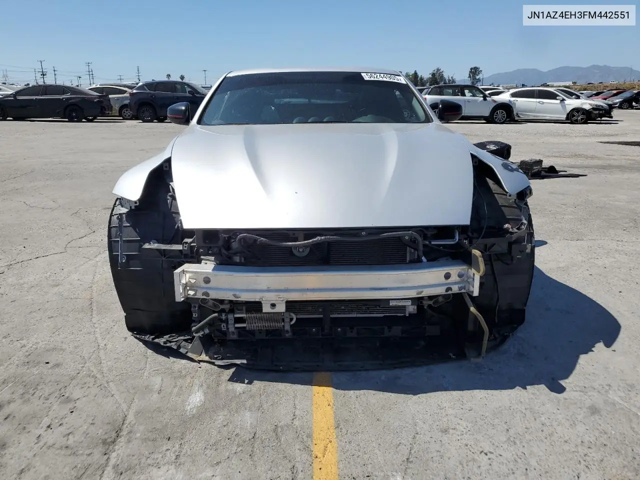 2015 Nissan 370Z Base VIN: JN1AZ4EH3FM442551 Lot: 56244905