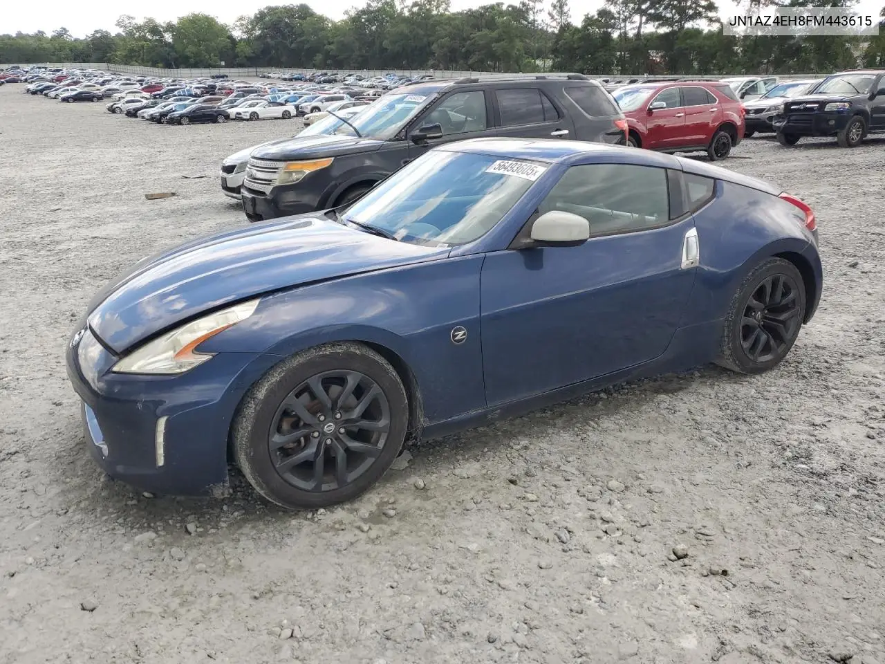 2015 Nissan 370Z Base VIN: JN1AZ4EH8FM443615 Lot: 56493605