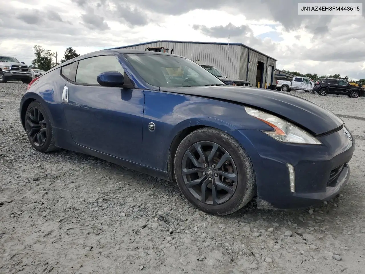 2015 Nissan 370Z Base VIN: JN1AZ4EH8FM443615 Lot: 56493605