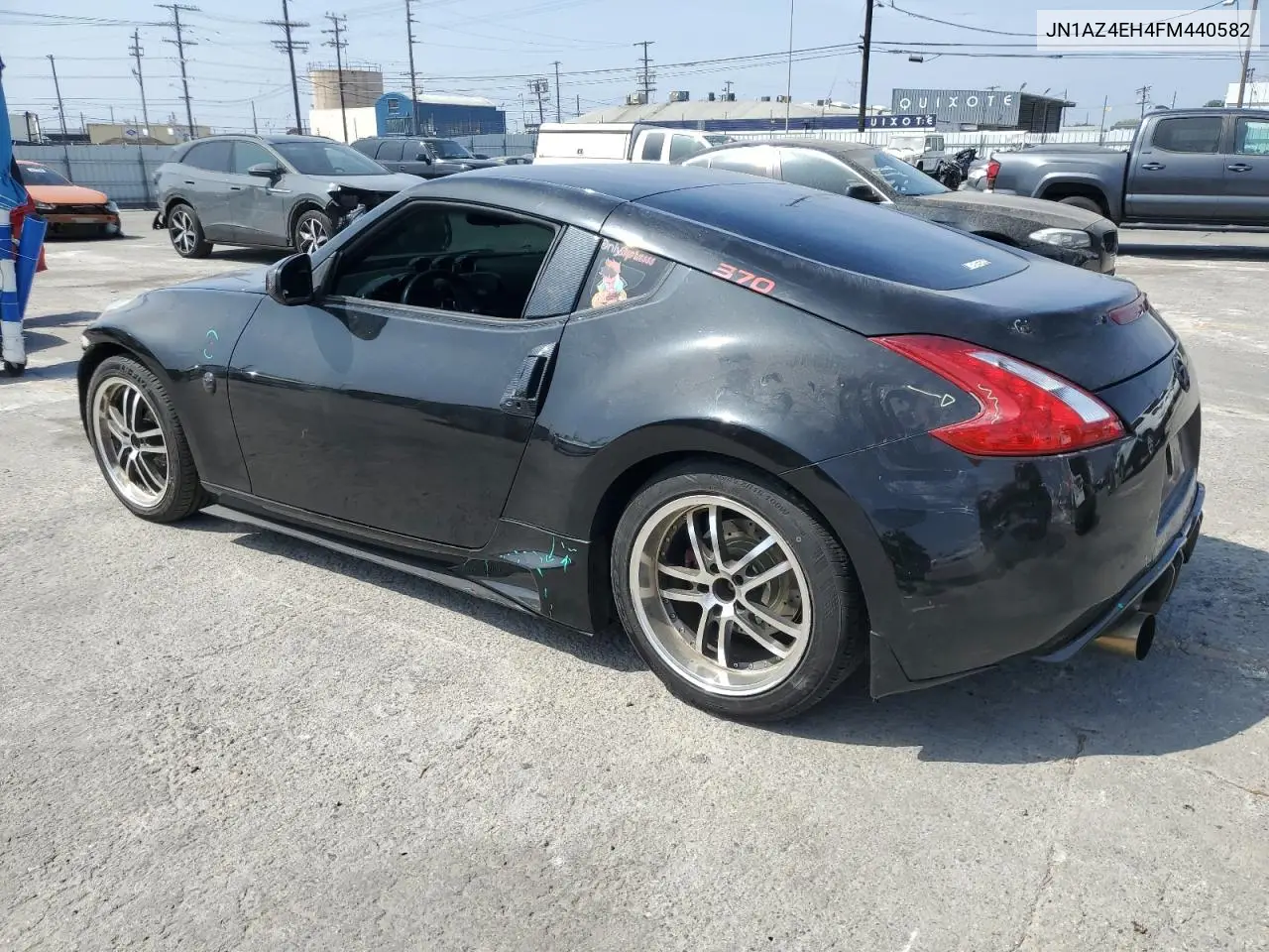 2015 Nissan 370Z Base VIN: JN1AZ4EH4FM440582 Lot: 60266125
