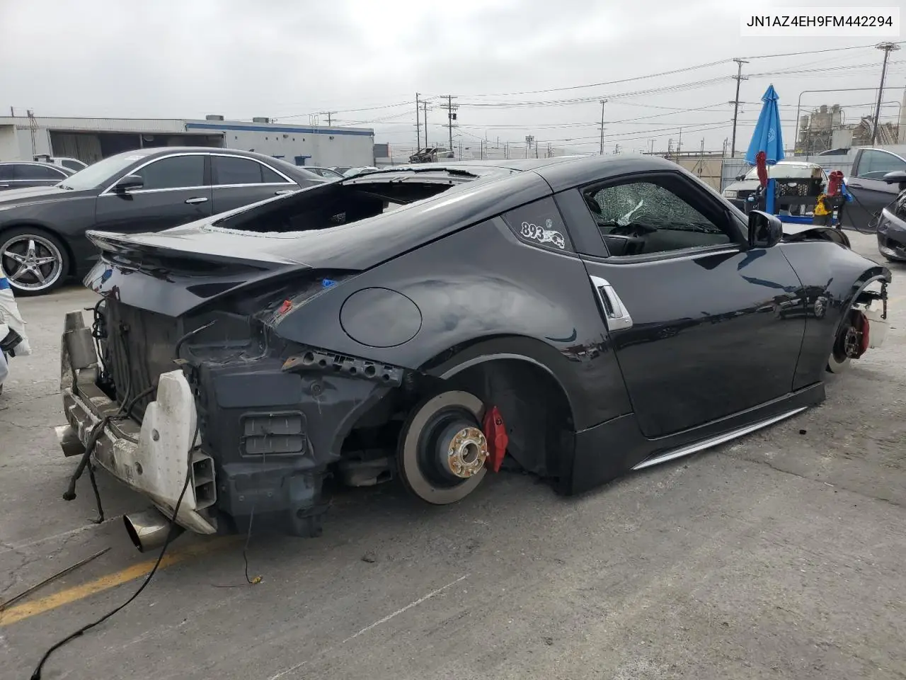 2015 Nissan 370Z Base VIN: JN1AZ4EH9FM442294 Lot: 60752255