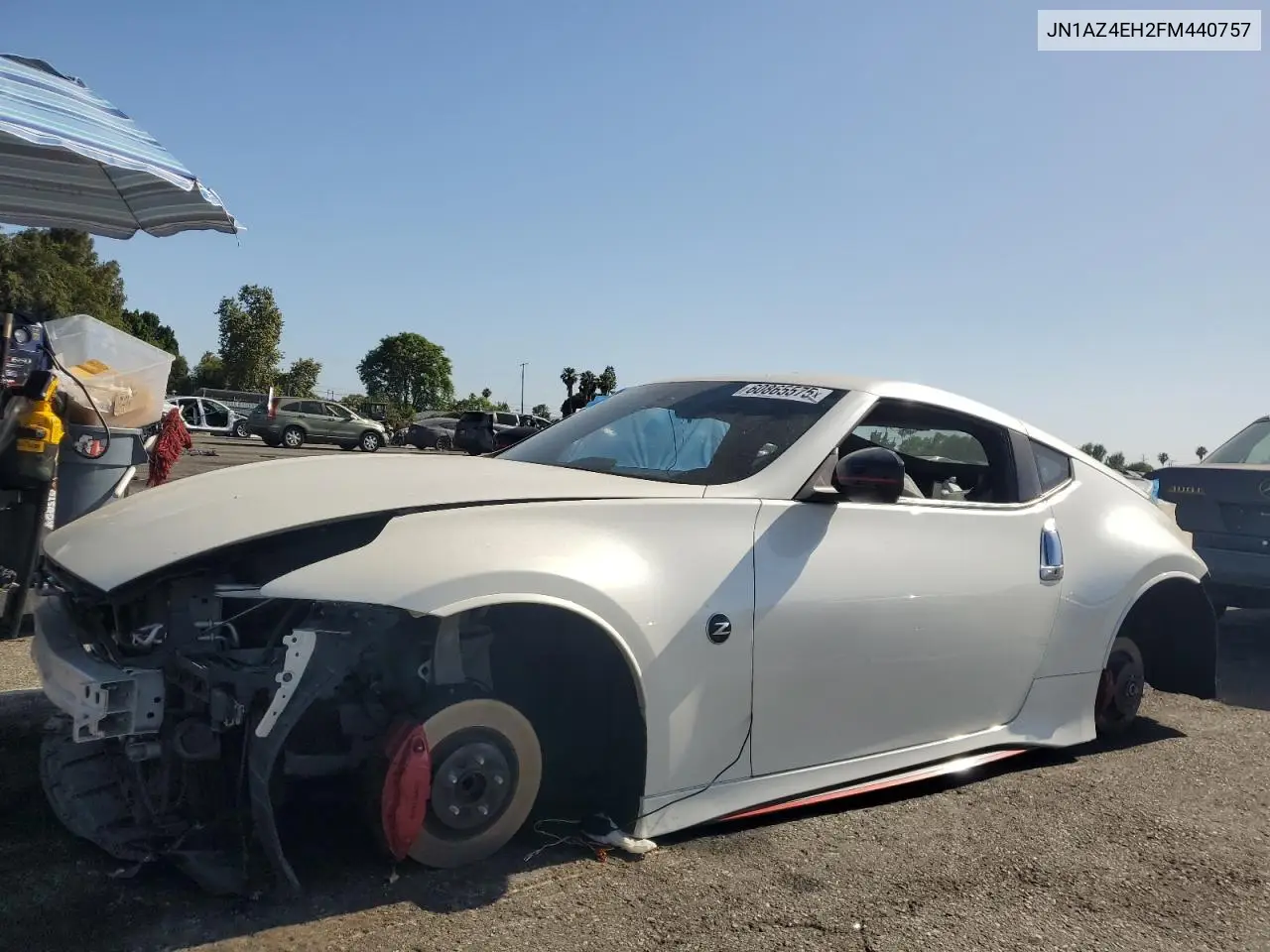 2015 Nissan 370Z Base VIN: JN1AZ4EH2FM440757 Lot: 60865575