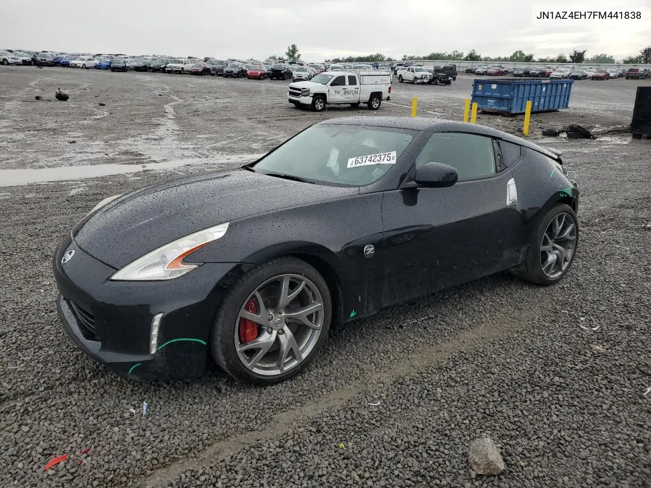 2015 Nissan 370Z Base VIN: JN1AZ4EH7FM441838 Lot: 63742375