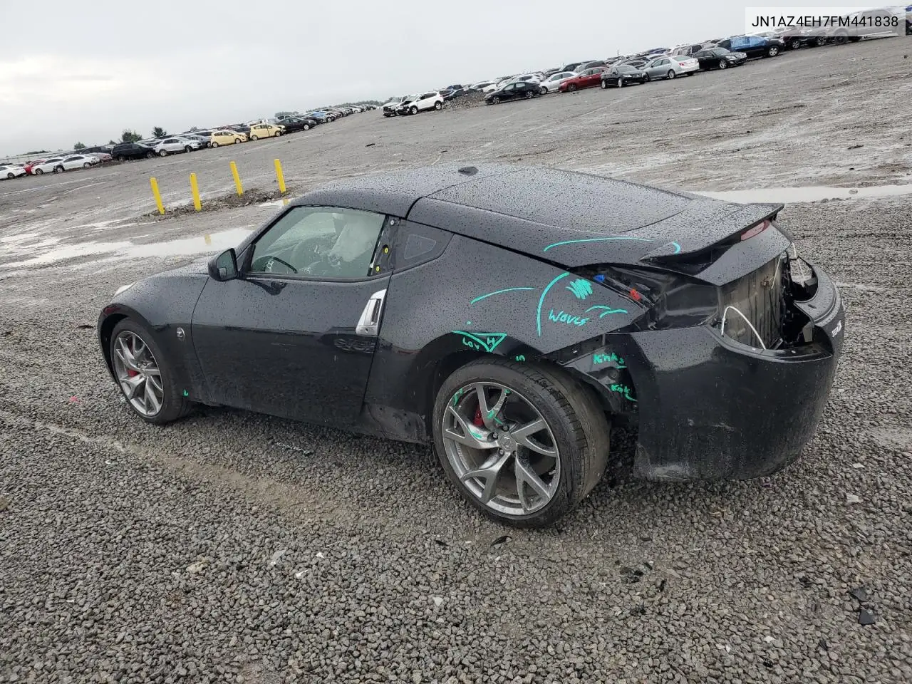2015 Nissan 370Z Base VIN: JN1AZ4EH7FM441838 Lot: 63742375