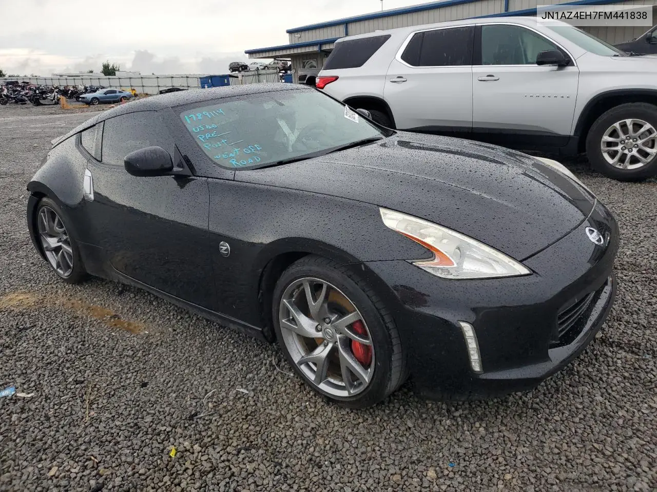 2015 Nissan 370Z Base VIN: JN1AZ4EH7FM441838 Lot: 63742375