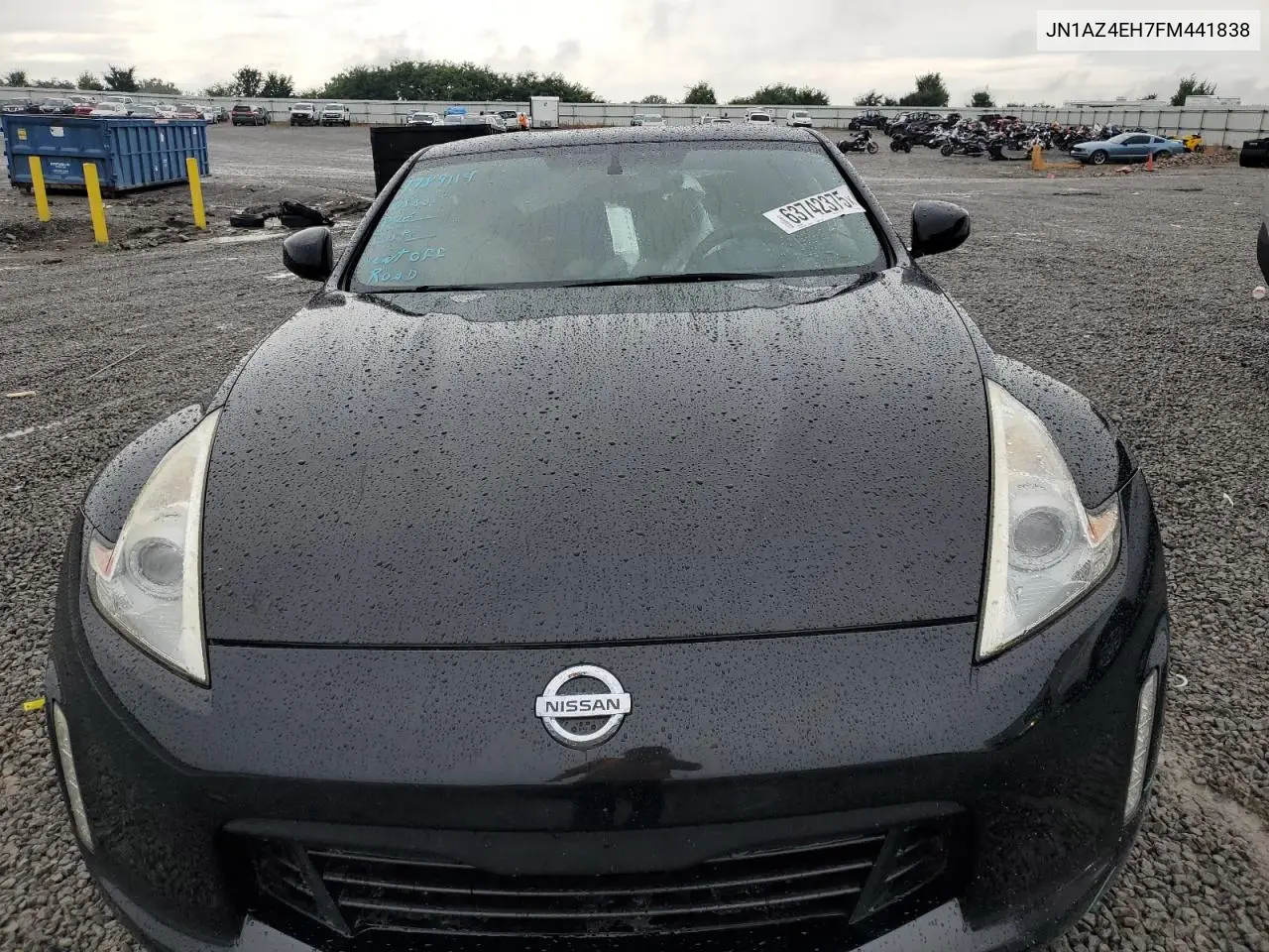 2015 Nissan 370Z Base VIN: JN1AZ4EH7FM441838 Lot: 63742375