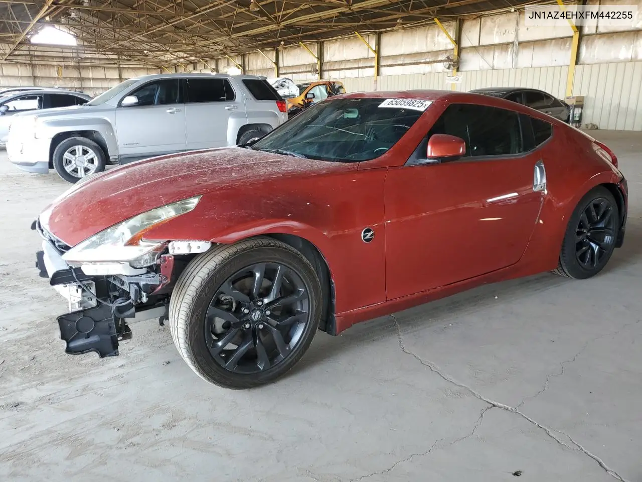 2015 Nissan 370Z Base VIN: JN1AZ4EHXFM442255 Lot: 65059825