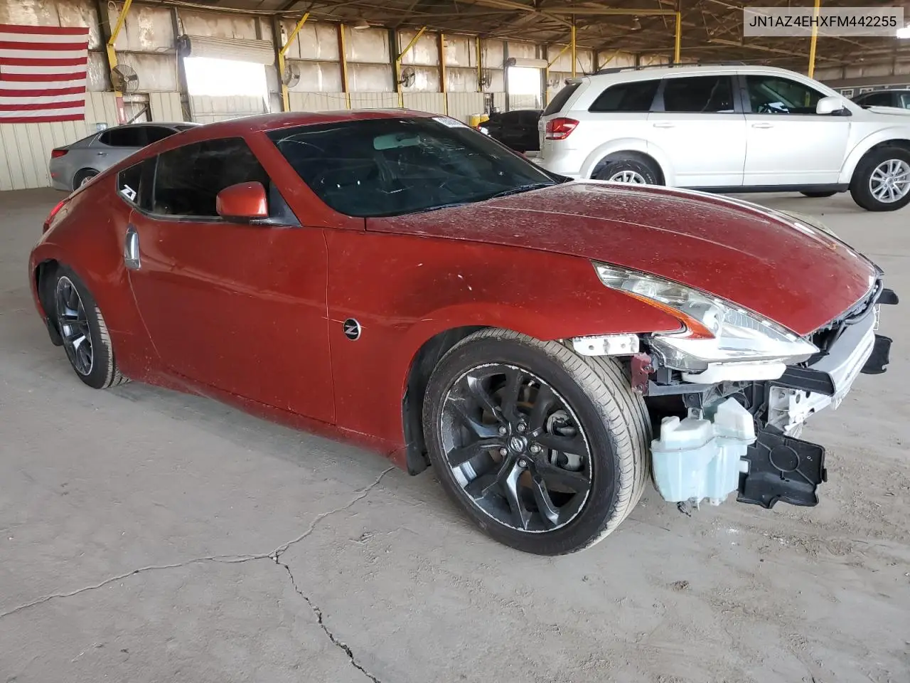 2015 Nissan 370Z Base VIN: JN1AZ4EHXFM442255 Lot: 65059825