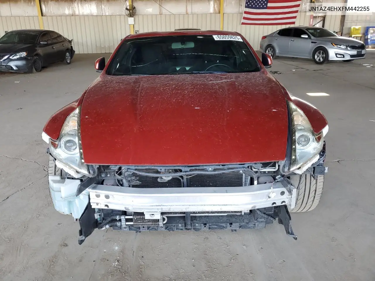 2015 Nissan 370Z Base VIN: JN1AZ4EHXFM442255 Lot: 65059825