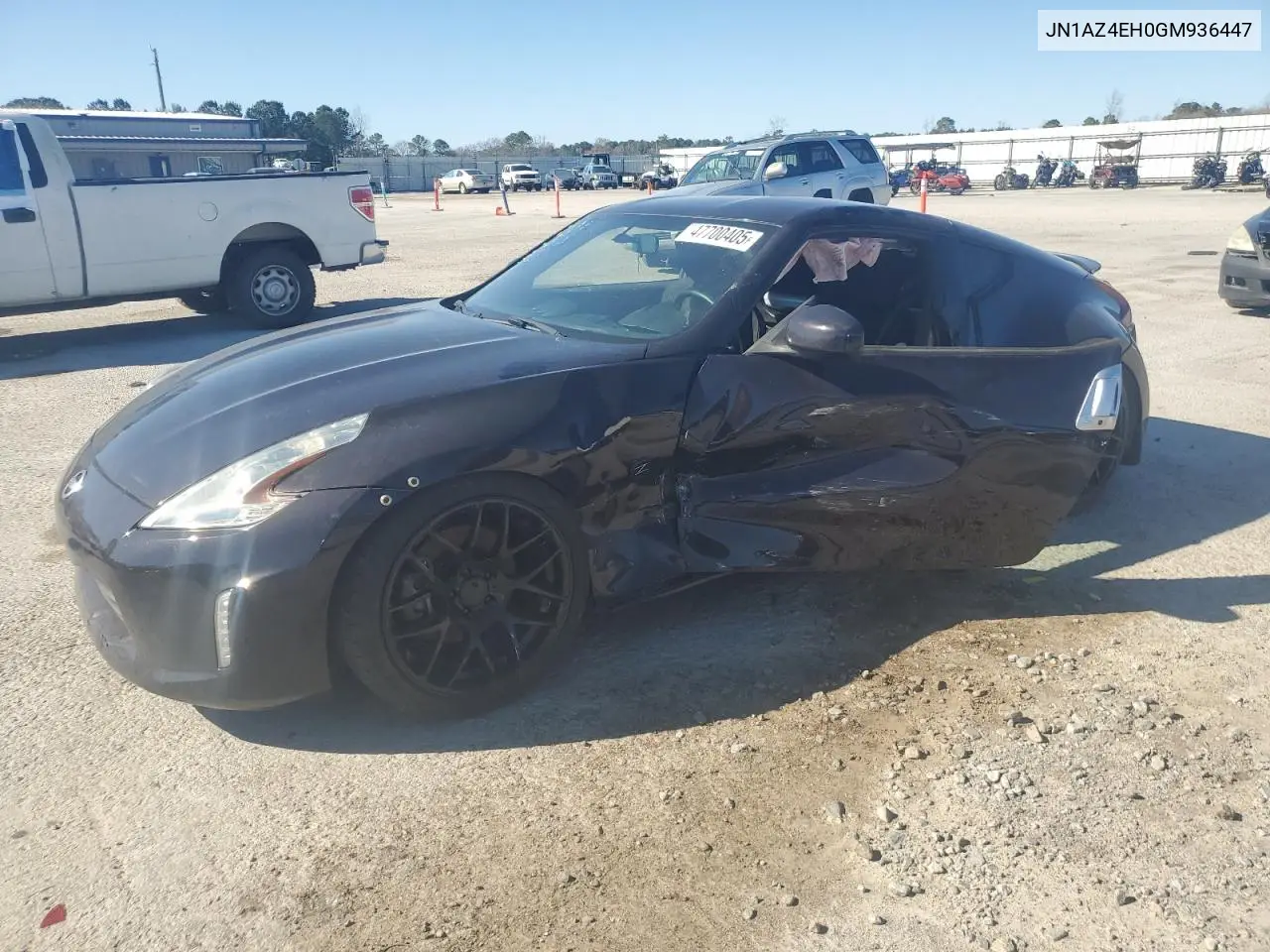 2016 Nissan 370Z Base VIN: JN1AZ4EH0GM936447 Lot: 47700405