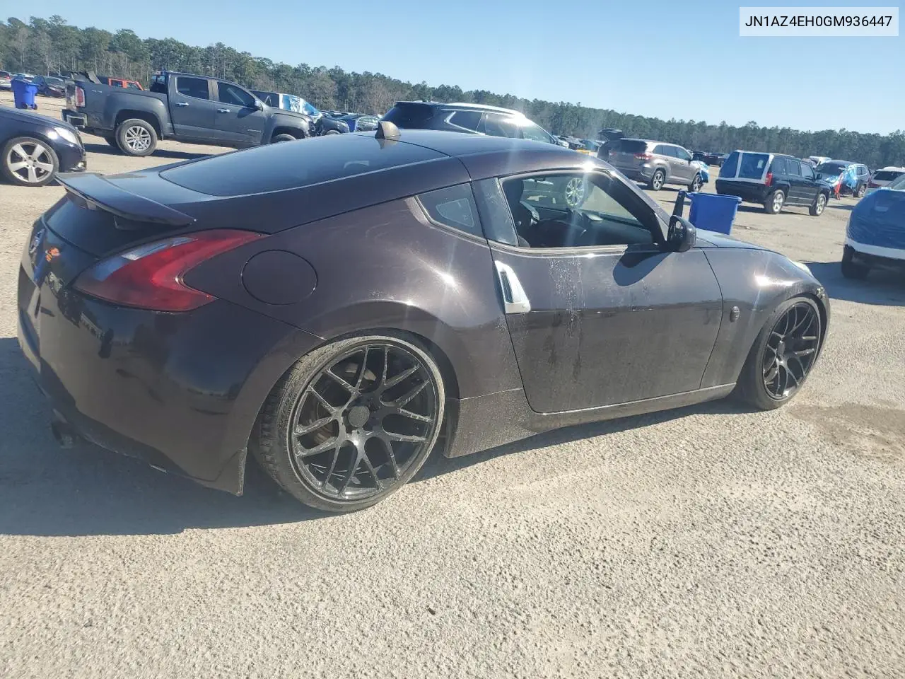 2016 Nissan 370Z Base VIN: JN1AZ4EH0GM936447 Lot: 47700405