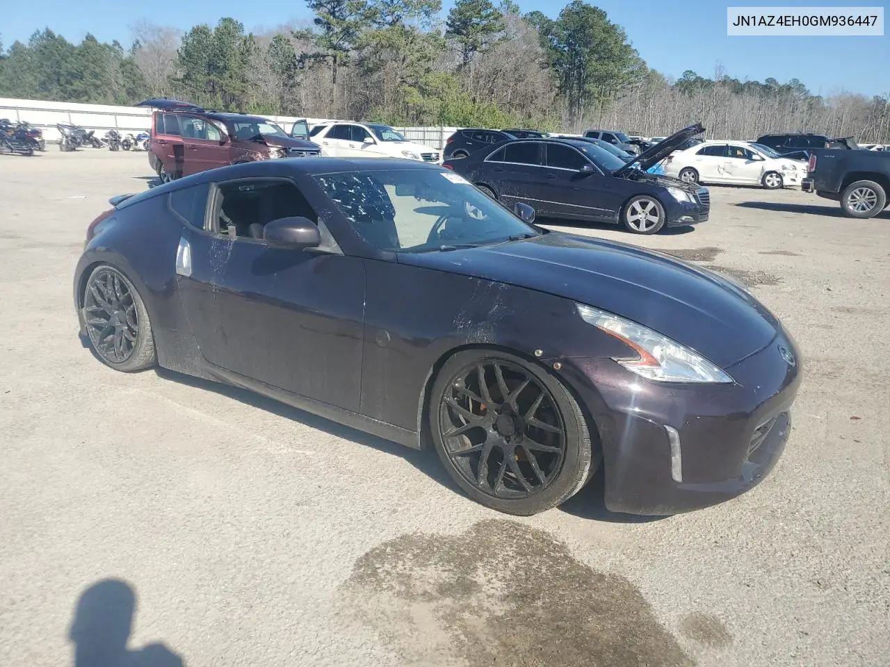 2016 Nissan 370Z Base VIN: JN1AZ4EH0GM936447 Lot: 47700405