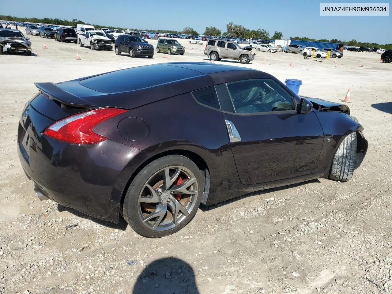 2016 Nissan 370Z Base VIN: JN1AZ4EH9GM936334 Lot: 48307465