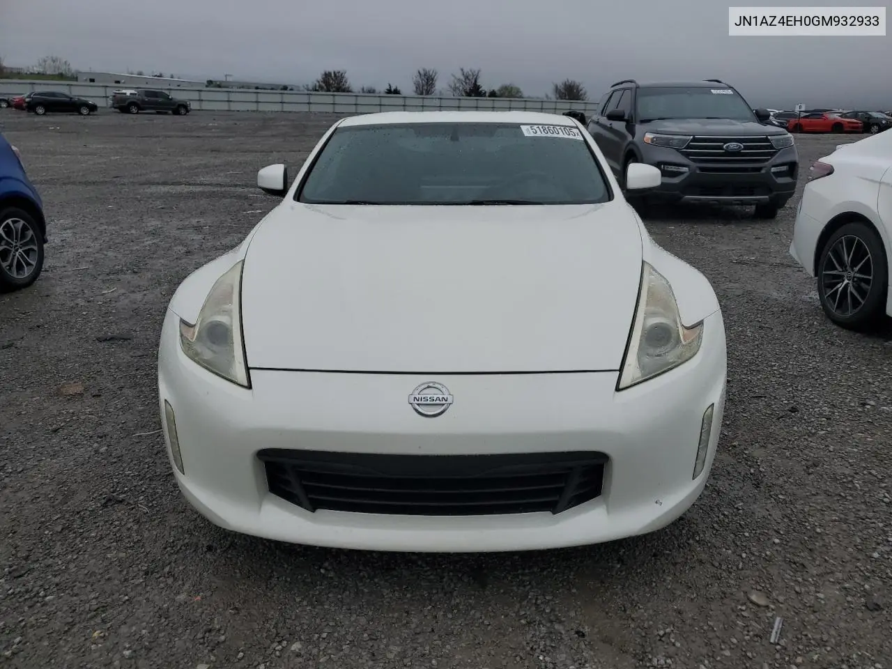 2016 Nissan 370Z Base VIN: JN1AZ4EH0GM932933 Lot: 51860105