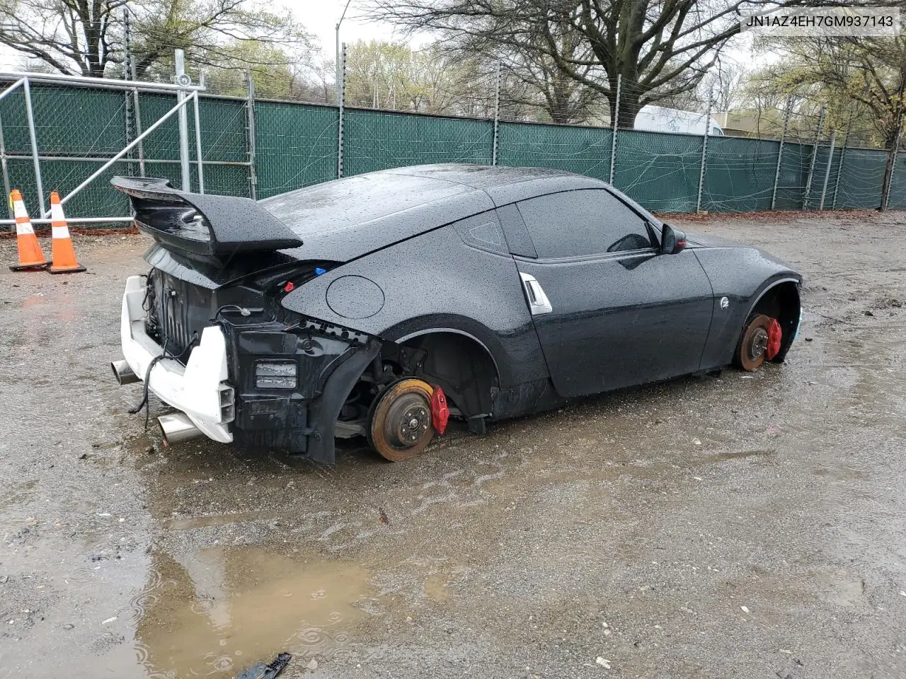 2016 Nissan 370Z Base VIN: JN1AZ4EH7GM937143 Lot: 51957325