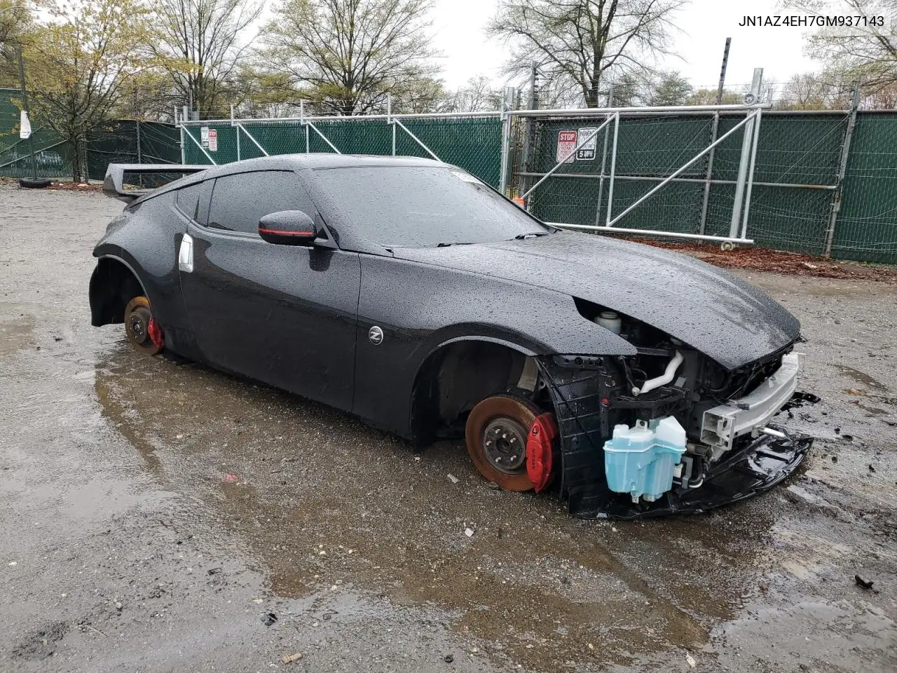 2016 Nissan 370Z Base VIN: JN1AZ4EH7GM937143 Lot: 51957325
