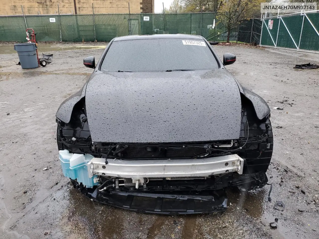 2016 Nissan 370Z Base VIN: JN1AZ4EH7GM937143 Lot: 51957325