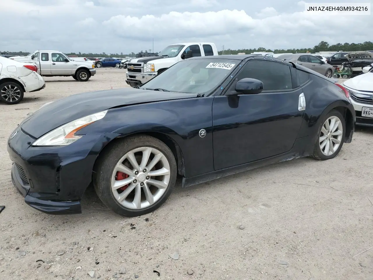 2016 Nissan 370Z Base VIN: JN1AZ4EH4GM934216 Lot: 54712545
