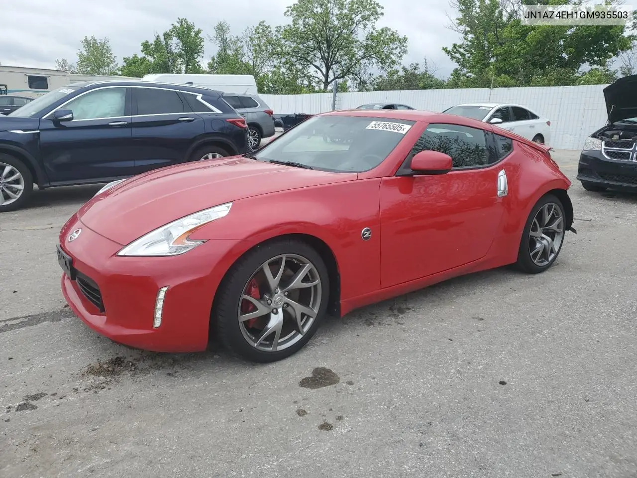 2016 Nissan 370Z Base VIN: JN1AZ4EH1GM935503 Lot: 55765505