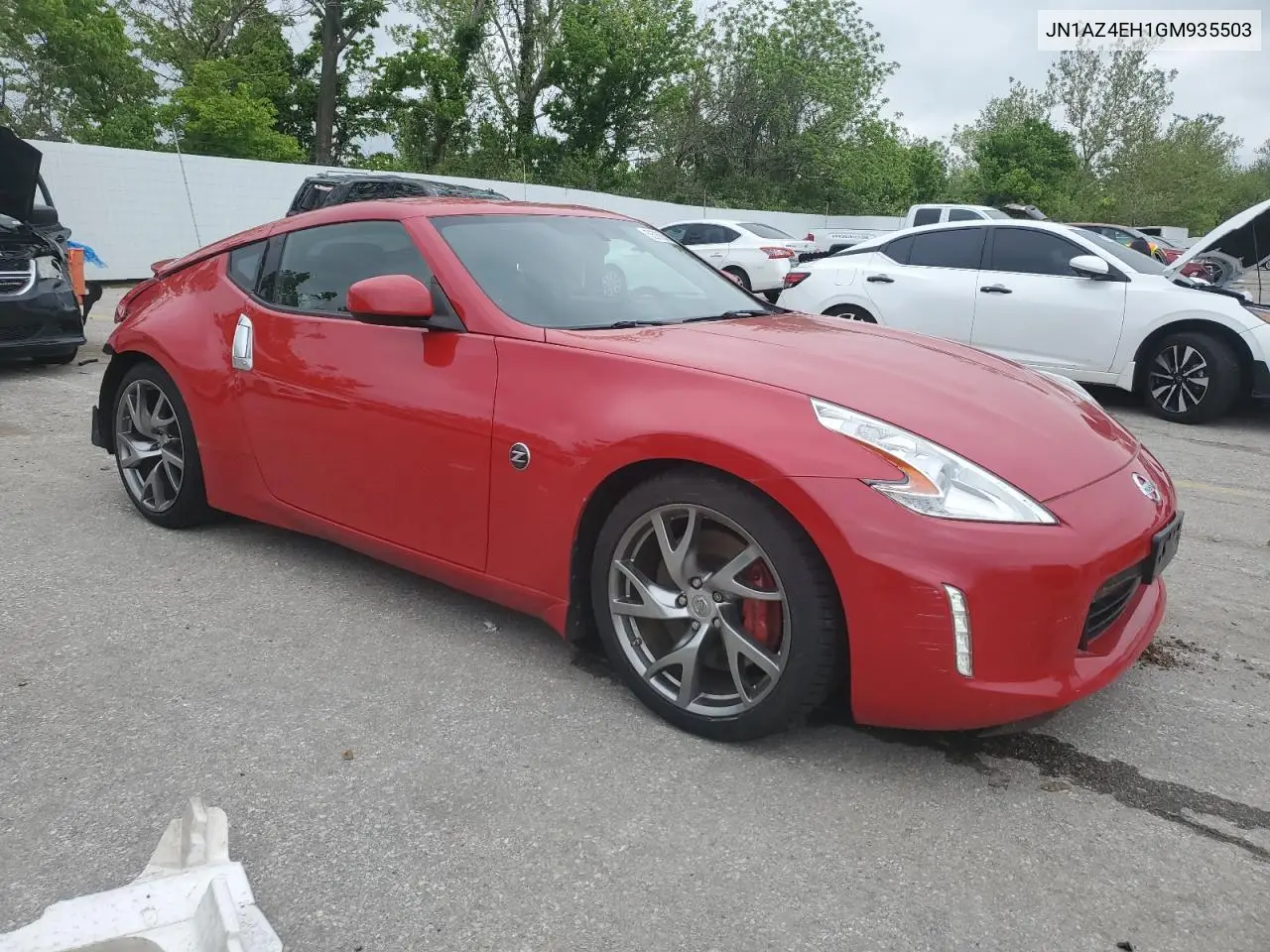 2016 Nissan 370Z Base VIN: JN1AZ4EH1GM935503 Lot: 55765505