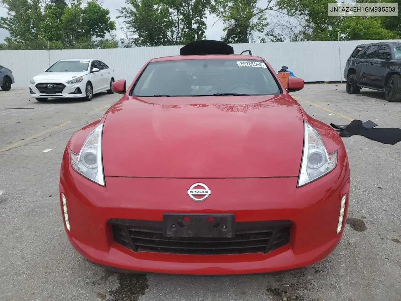 2016 Nissan 370Z Base VIN: JN1AZ4EH1GM935503 Lot: 55765505