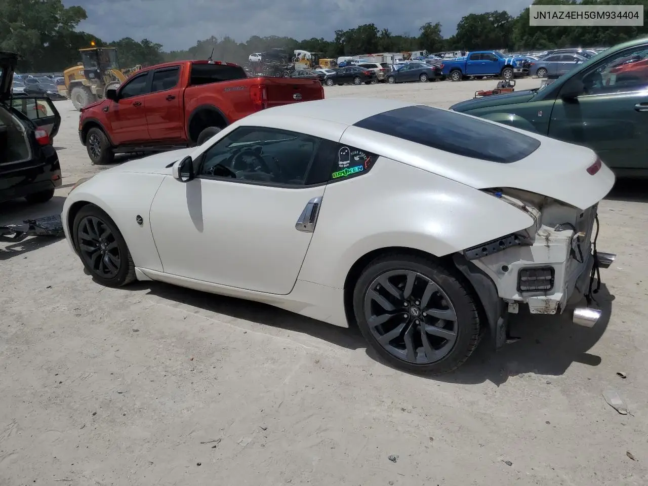 2016 Nissan 370Z Base VIN: JN1AZ4EH5GM934404 Lot: 60695125