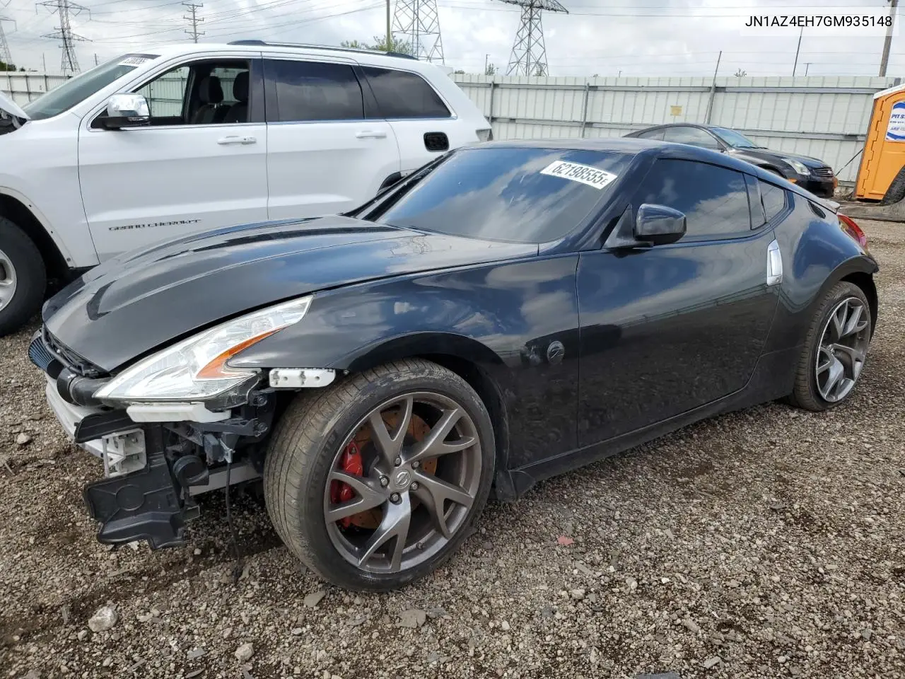 2016 Nissan 370Z Base VIN: JN1AZ4EH7GM935148 Lot: 62198555