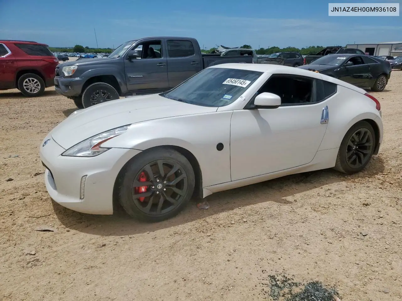 2016 Nissan 370Z Base VIN: JN1AZ4EH0GM936108 Lot: 65450145