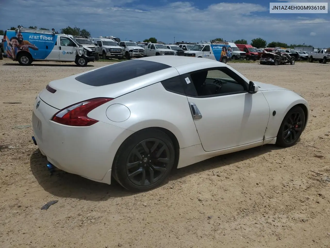 2016 Nissan 370Z Base VIN: JN1AZ4EH0GM936108 Lot: 65450145