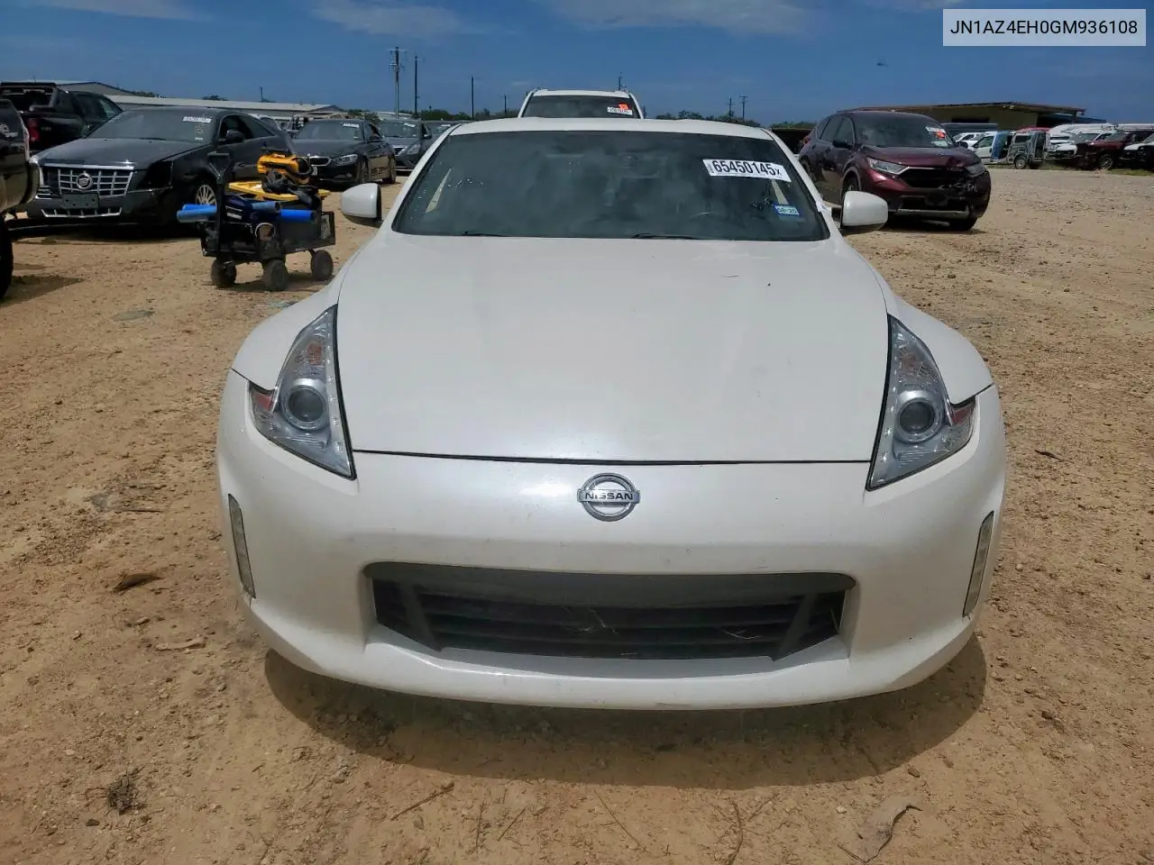 2016 Nissan 370Z Base VIN: JN1AZ4EH0GM936108 Lot: 65450145