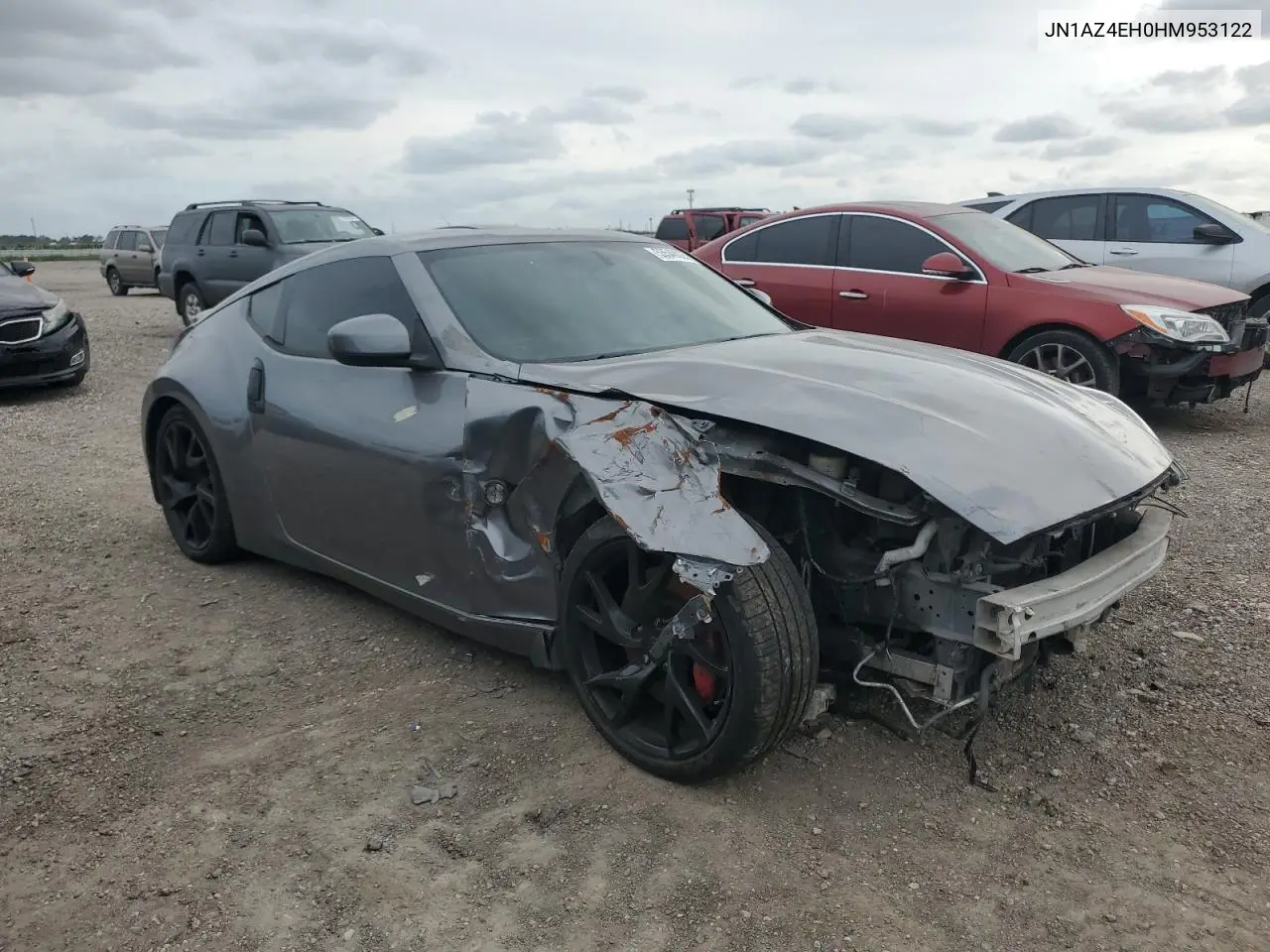 2017 Nissan 370Z Base VIN: JN1AZ4EH0HM953122 Lot: 53548025