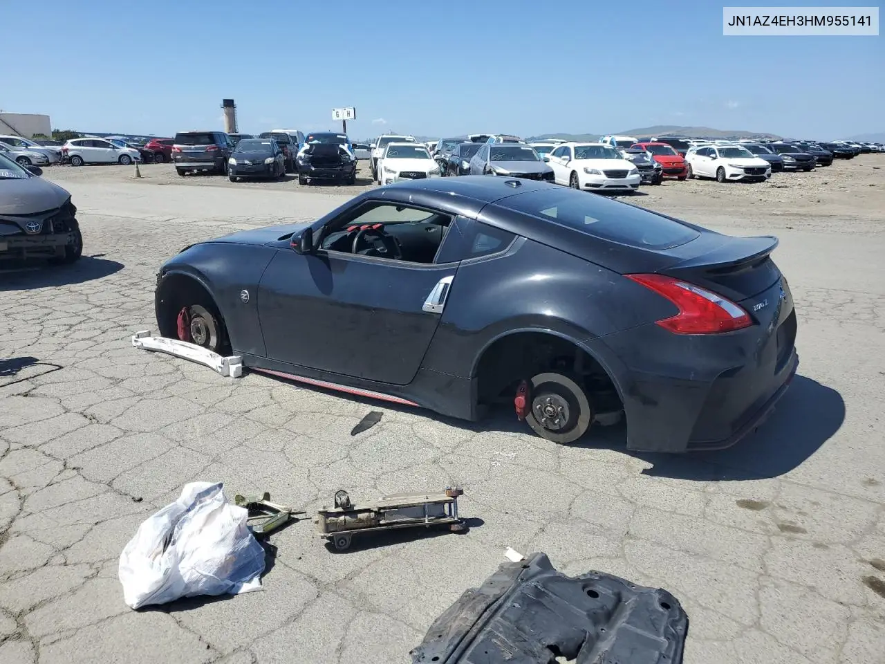 2017 Nissan 370Z Base VIN: JN1AZ4EH3HM955141 Lot: 54914495