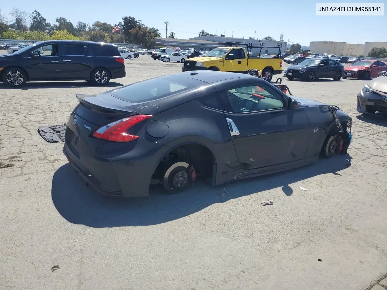 2017 Nissan 370Z Base VIN: JN1AZ4EH3HM955141 Lot: 54914495