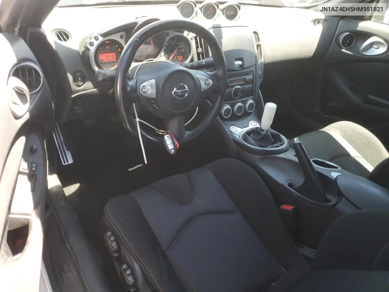 2017 Nissan 370Z Base VIN: JN1AZ4EH5HM951821 Lot: 61098815