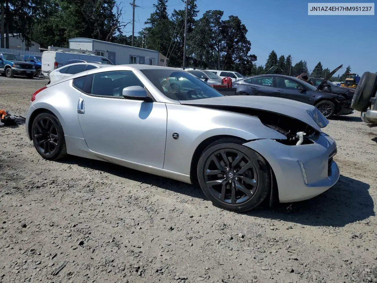 2017 Nissan 370Z Base VIN: JN1AZ4EH7HM951237 Lot: 66218985
