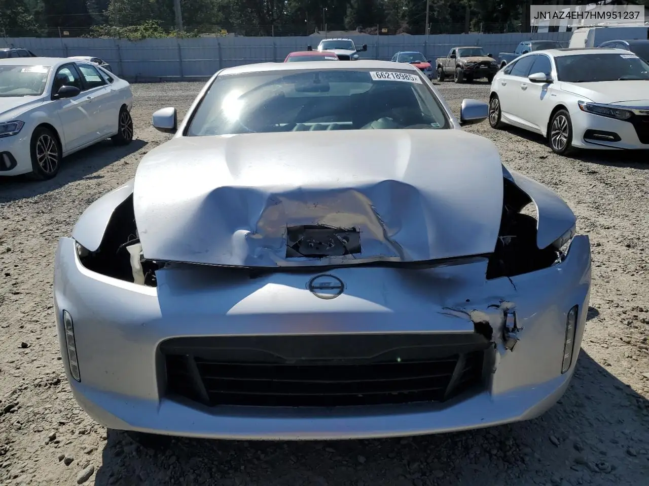 2017 Nissan 370Z Base VIN: JN1AZ4EH7HM951237 Lot: 66218985