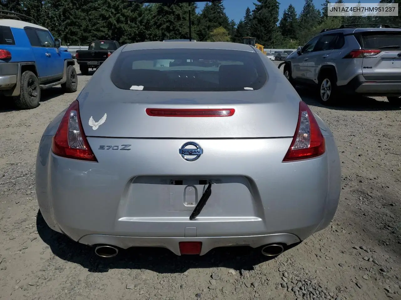 2017 Nissan 370Z Base VIN: JN1AZ4EH7HM951237 Lot: 66218985