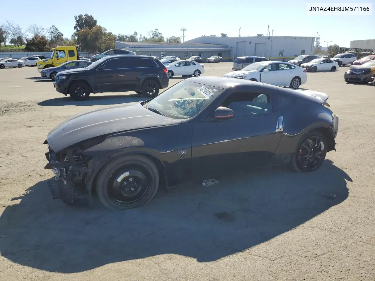 2018 Nissan 370Z Base VIN: JN1AZ4EH8JM571166 Lot: 46716935