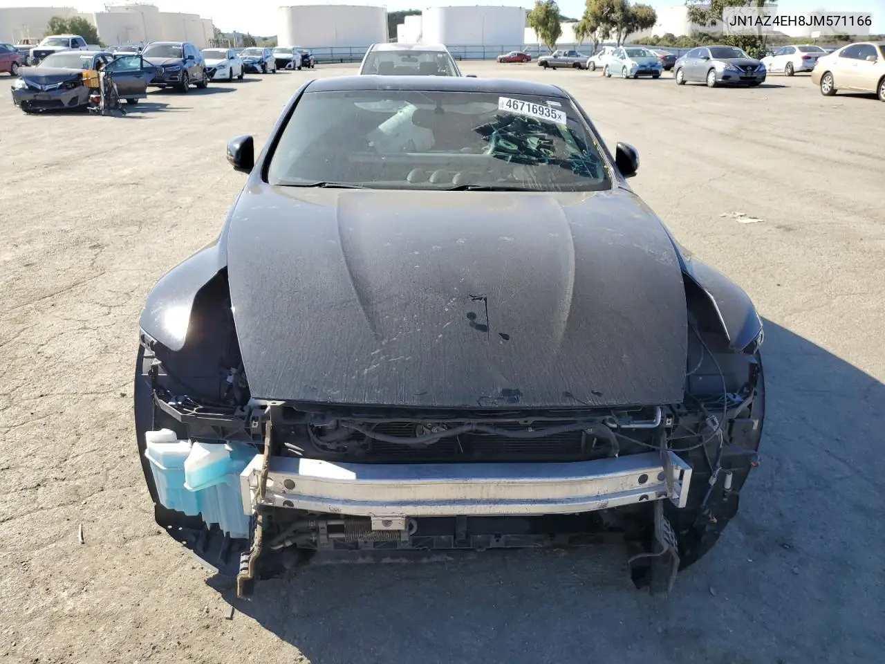 2018 Nissan 370Z Base VIN: JN1AZ4EH8JM571166 Lot: 46716935