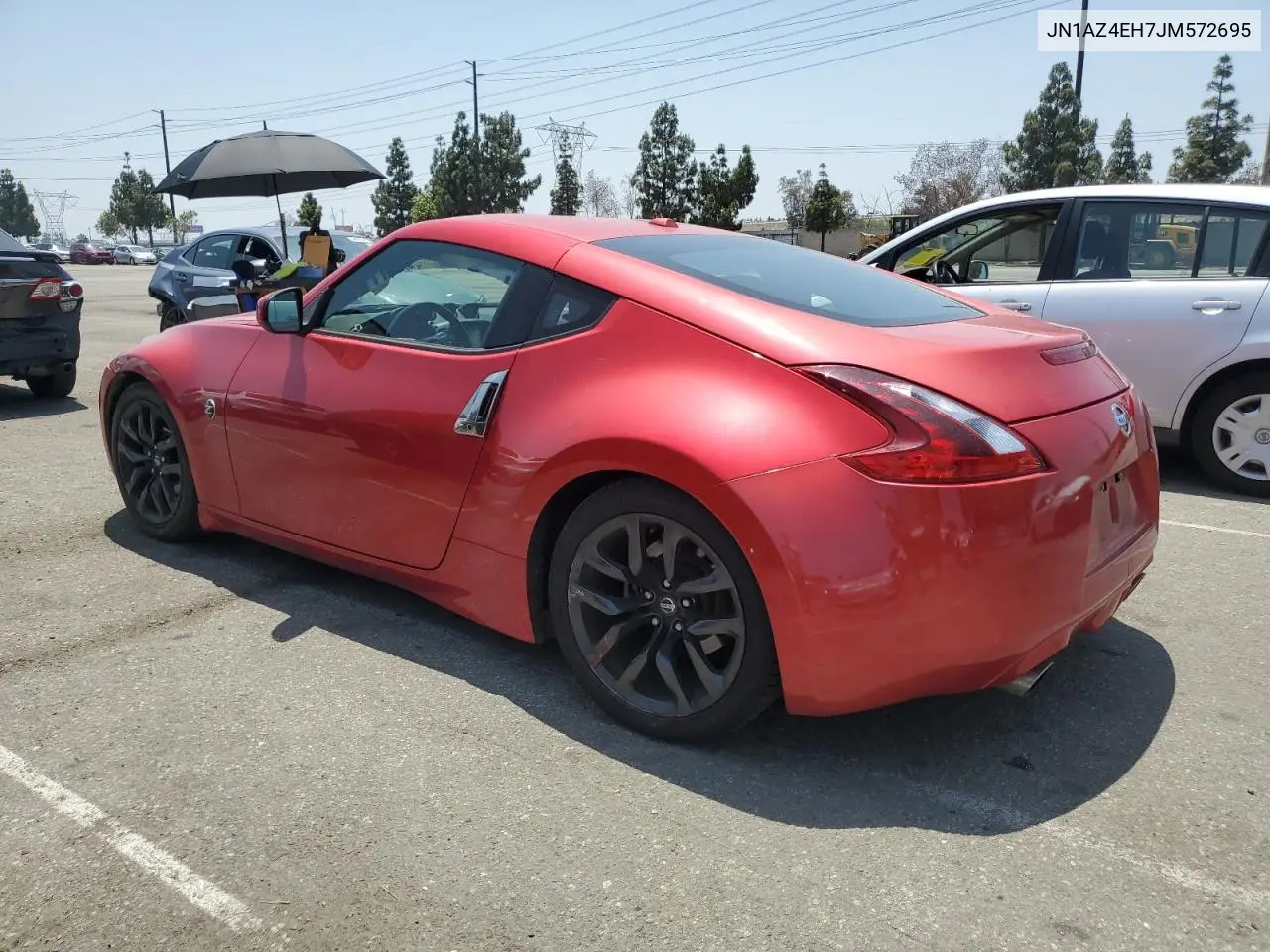 2018 Nissan 370Z Base VIN: JN1AZ4EH7JM572695 Lot: 60071965
