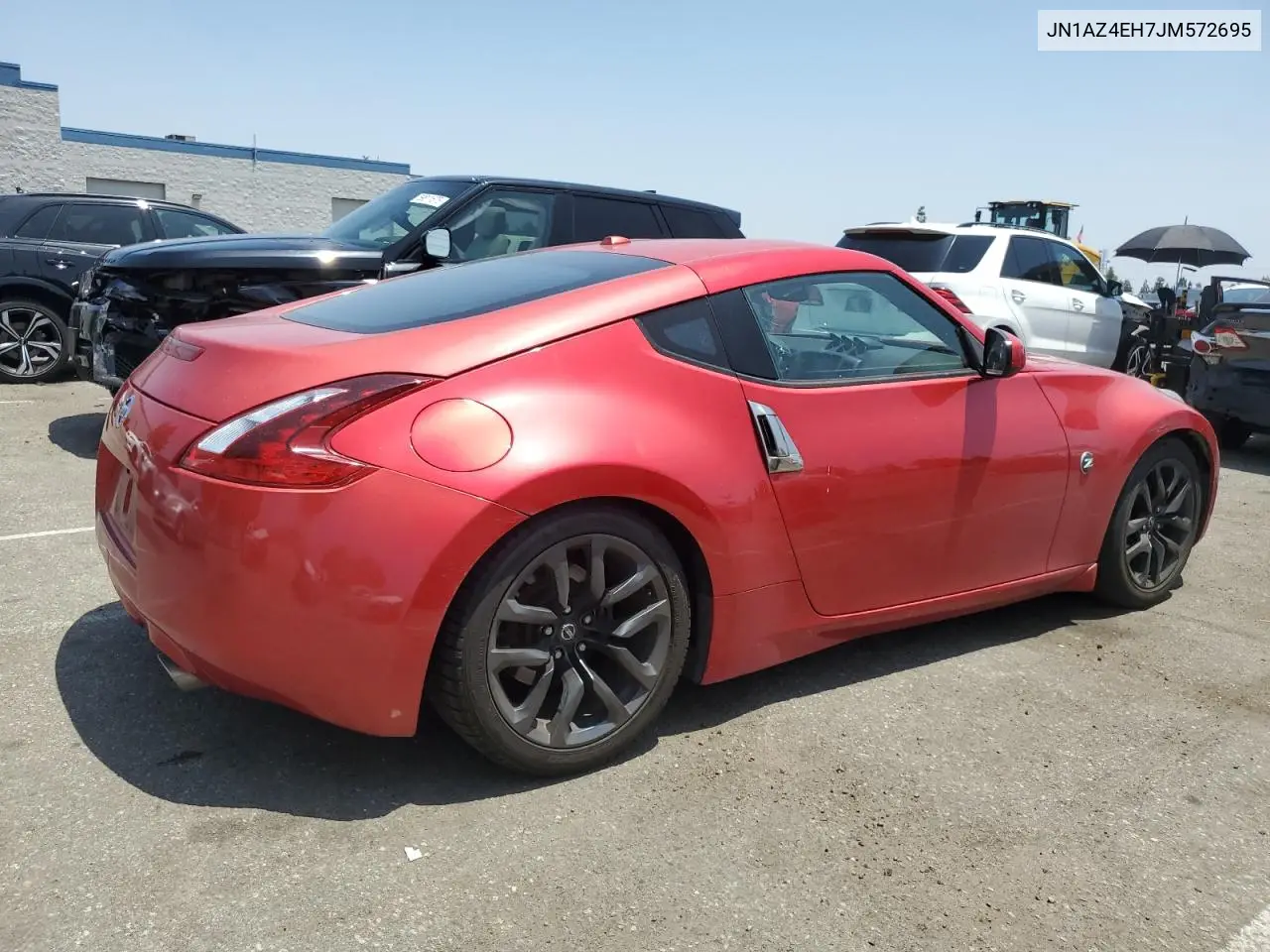 2018 Nissan 370Z Base VIN: JN1AZ4EH7JM572695 Lot: 60071965