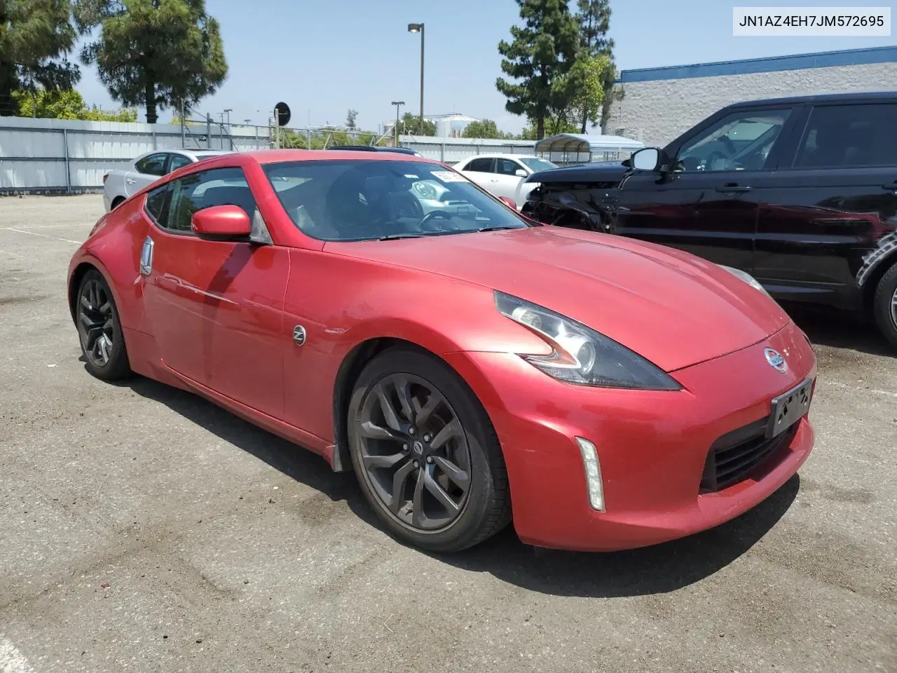 2018 Nissan 370Z Base VIN: JN1AZ4EH7JM572695 Lot: 60071965